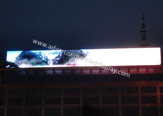 صفحه نمایش تبلیغاتی LED OEM در فضای باز P10 192x192 میلی متر روشنایی بالا ضد آب و هوا