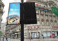 صفحه نمایش LED قطب چراغ خیابانی 6000 سی دی/متر مربع تابلو تبلیغاتی TUV قطبی 320x160
