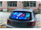 صفحه LED 1000x375mm برای پنجره عقب اتومبیل ، P3.91 نمایش پیام اتومبیل