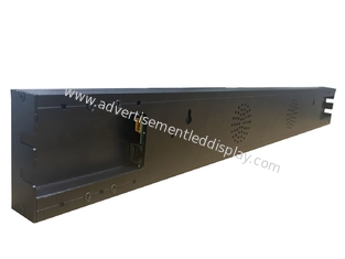 صفحه نمایش LED قفسه P1.875 پروفایل آلومینیومی 1200x60 میلی متر برای سوپرمارکت
