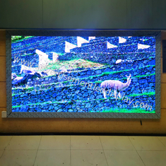 صفحه نمایش تبلیغاتی LED با دید بالا 192x192mm اندازه ماژول برای مکان های شلوغ