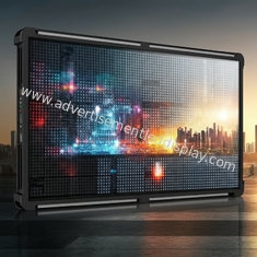 آگهی های بیرونی قدرتمند 10000H MTBF صفحه نمایش LED با رنگ های پر جنب و جوش و 6000cd روشنایی