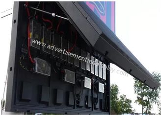 صفحه نمایش LED در فضای باز 1200 هرتز ، صفحه نمایش LED P6 برای تبلیغات