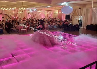 طبقه رقص LED 8.9 میلی متری برای عروسی 9500K ضد رطوبت
