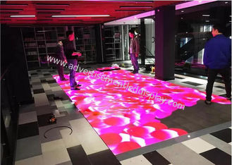 X LED Dance Dance Floor Display، Light Disco Floor 500x500mm