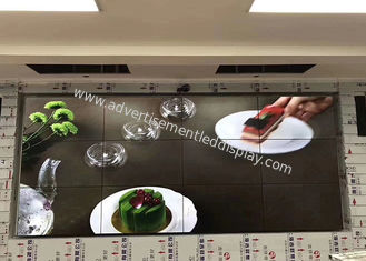 صفحه نمايش ديوار ويديويي بزرگ 46 اينچ 3×3 LED ديوار ويديويي مستقيم به پايين