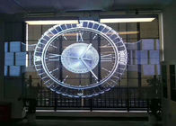 صفحه نمایش LED شیشه ای شفاف SMD1921 ، صفحه شیشه ای 4500 سی سی / متر مربع