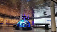 نمایشگاه P2.5mm LED Sphere Display قطر 1.5m کابینت آهن