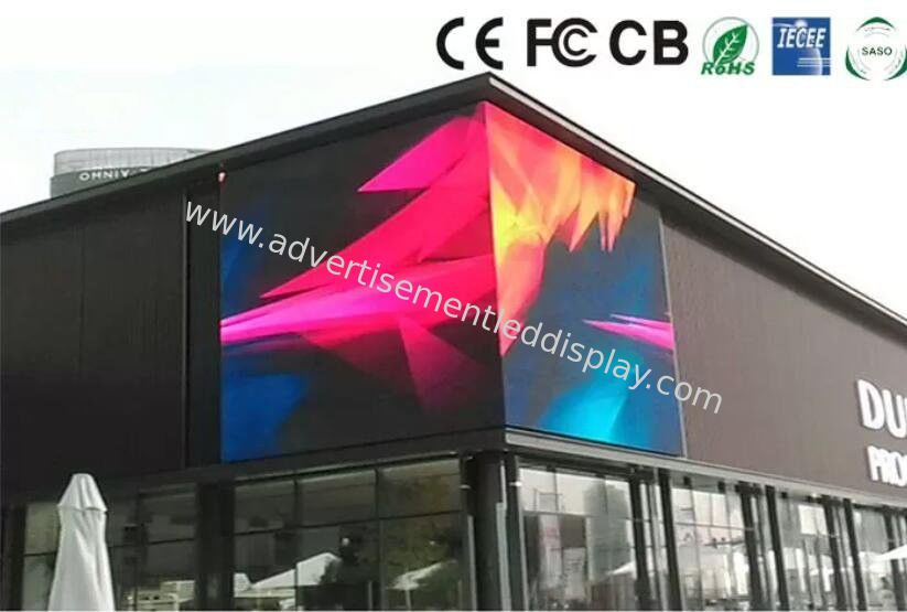 صفحه نمایش تبلیغاتی LED بزرگ 1R1G1B 16x16 نقطه 10 میلی متر پیکسل پیچ