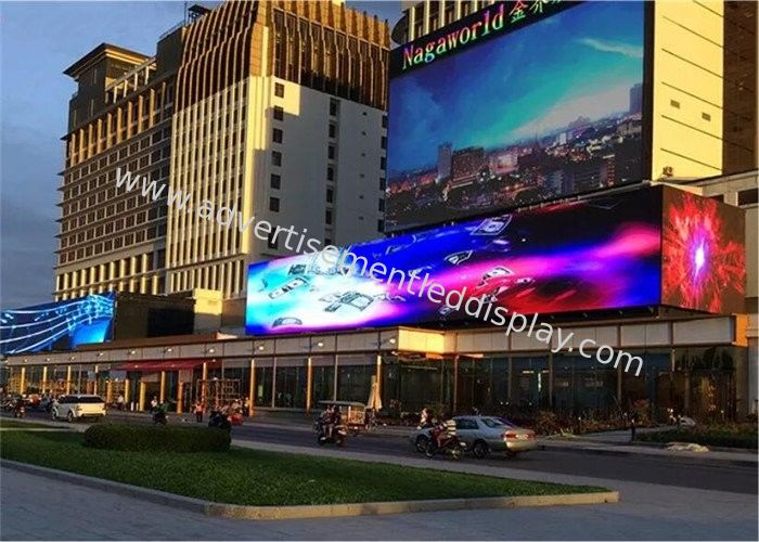 5500cd تبلیغات LED صفحه نمایش P6.67mm برای معماری خیابان