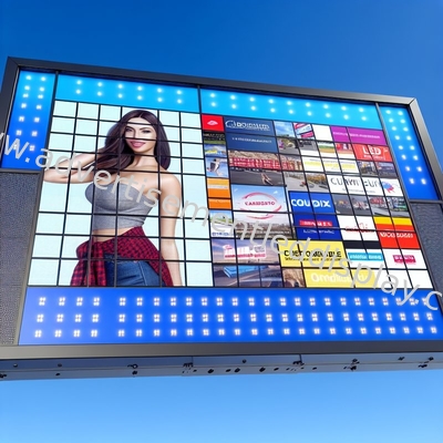 صفحه نمایش تبلیغاتی LED قابل تنظیم با سیستم کنترل رنگ
