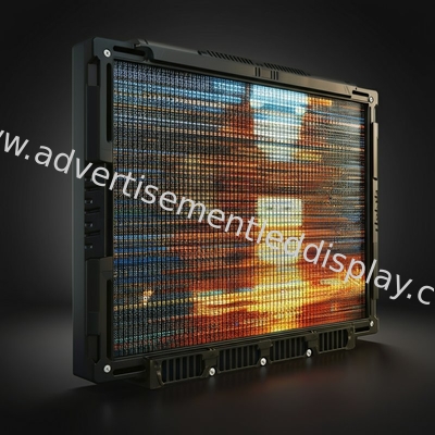 صفحه نمایش LED آهن مقاوم 192x192mm اندازه ماژول 100 سال عمر برای تبلیغات تاثیر