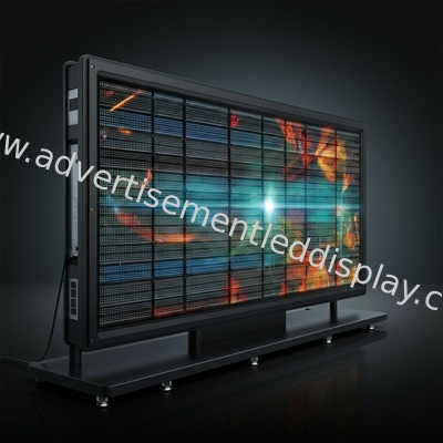 طراحی سفارشی صفحه نمایش تبلیغاتی LED مقاوم IP65 آهن برای تبلیغات موثر 10000H زمان عمر