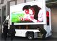 صفحه نمایش LED موبایل P5 Rgb Truck 40000Dots / Sqm Pixel برای تبلیغات