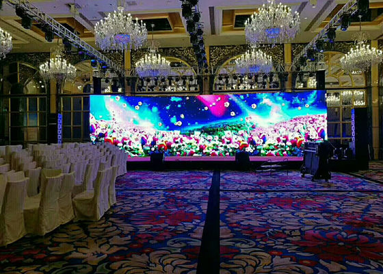 اجاره صفحه نمایش SMD ، نمایشگر اجاره LED 1/16 اسکن تمام رنگی