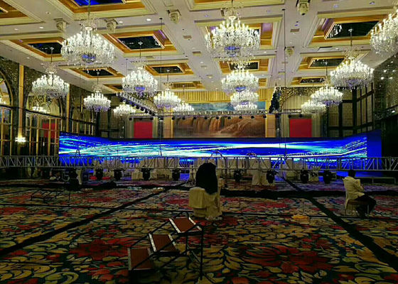 اجاره صفحه نمایش SMD ، نمایشگر اجاره LED 1/16 اسکن تمام رنگی