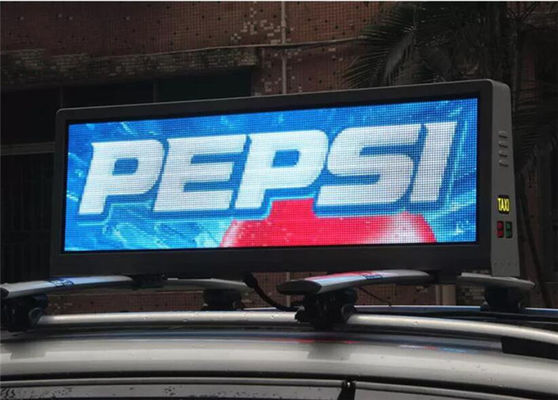 علامت LED بالای 8000cd ، علامت تاکسی برای سقف اتومبیل 960x320mm
