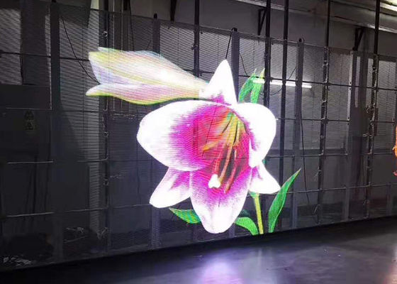 نمایشگر LED شفاف قابل تنظیم با اندازه نمایش قابل تنظیم