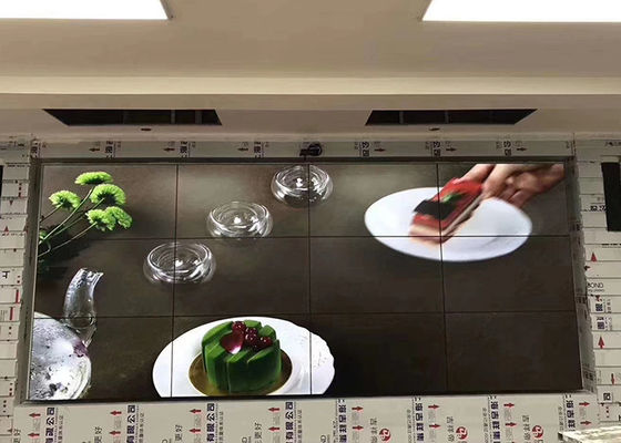 صفحه نمايش ديوار ويديويي بزرگ 46 اينچ 3×3 LED ديوار ويديويي مستقيم به پايين