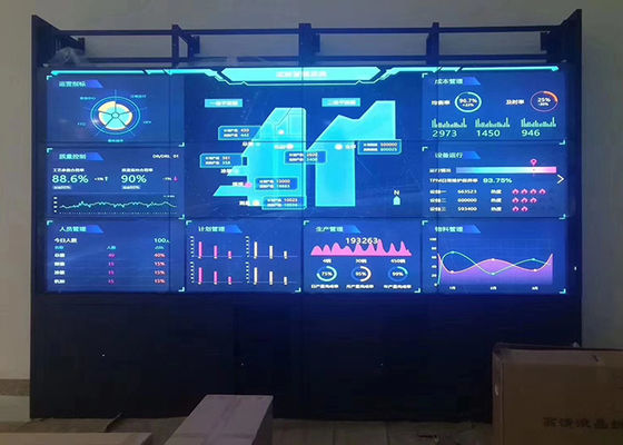 صفحه نمایش دیواری ویدئویی 3x3 LED برای تبلیغات