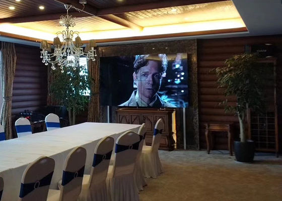 صفحه نمایش دیواری 4x4 LED Full Screen روشنایی بالا 700cd/sqm